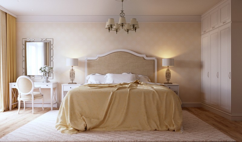 Интерьер светлой просторной квартиры