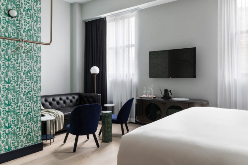 Отель The Woodlark, расположенный в центре города Портленд, штат Орегон Отель The Woodlark, расположенный в центре города Портленд, штат Орегон