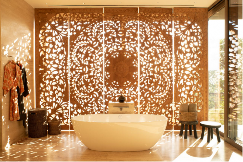 Современная вилла на побережье Тихого океана