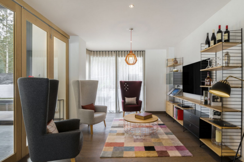 Ультрасовременное шале с видом на Монблан