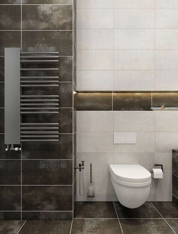 Акцент на деревянные панели в интерьере уютной квартиры