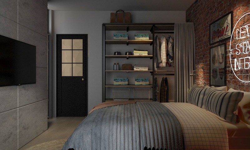 Дизайн квартиры для молодого человека