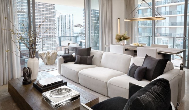 Интерьер квартиры супермодели Джоан Смоллс в Майами