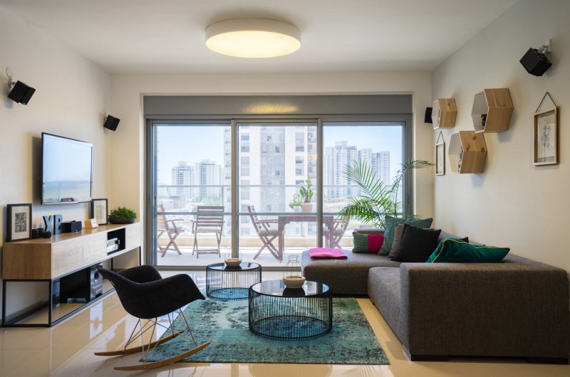 Интерьер просторной квартиры в Израиле Интерьер просторной квартиры в Израиле