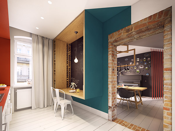 Проект квартиры в Познани