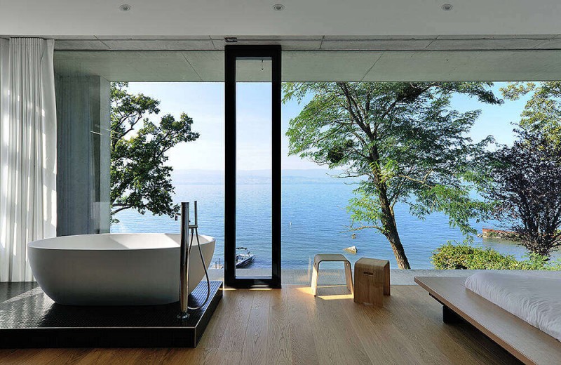 Резиденция на берегу Женевского озера в Тонон-ле-Бен, Франция Резиденция на берегу Женевского озера в Тонон-ле-Бен, Франция