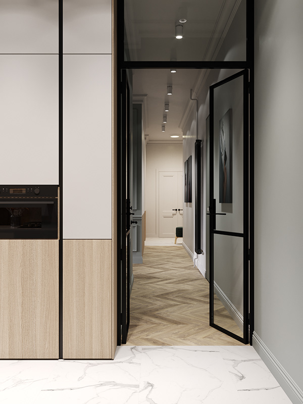 Стильные апартаменты для молодой пары