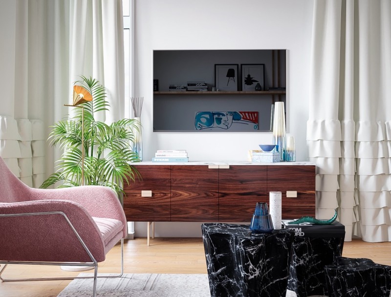 Эклектика в интерьере небольшой квартиры