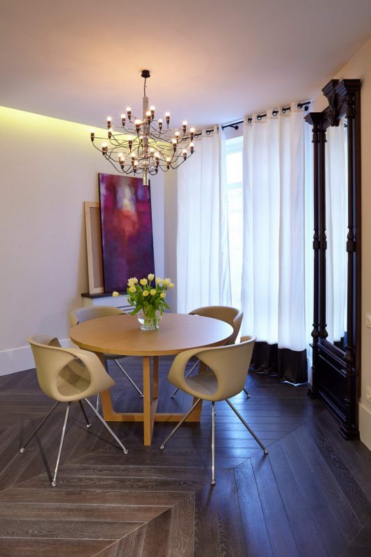 Элегантный инетерьер квартиры площадью 120 м2 в Киеве Элегантный инетерьер квартиры площадью 120 м2 в Киеве