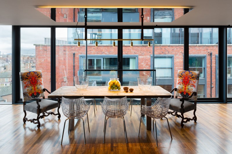 Интерьер пентхауса в Лондоне