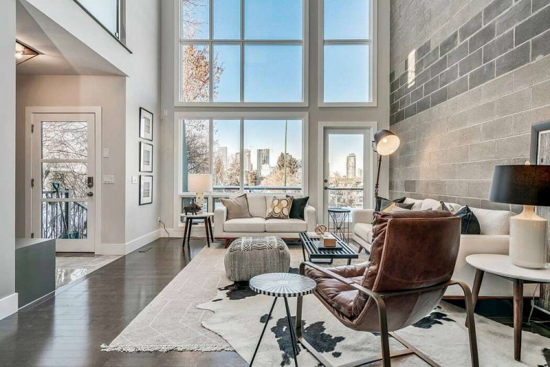 Интерьер в индустриальном стиле