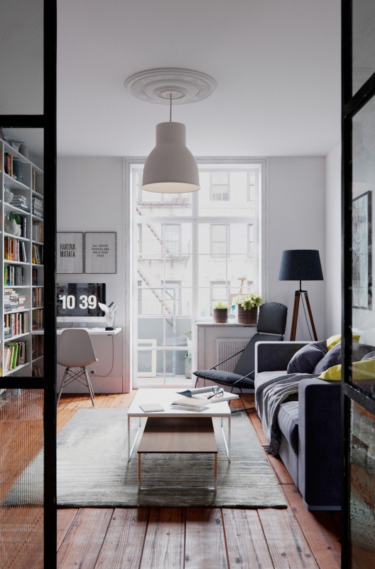 Квартира в скандинавском стиле