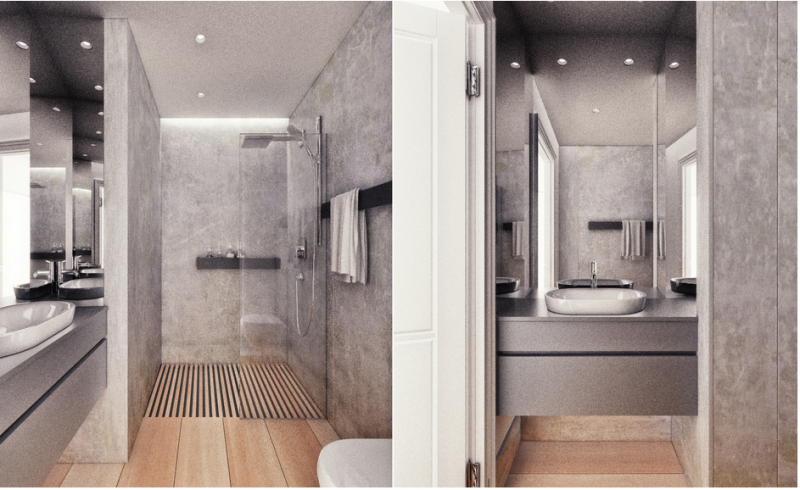 Проект коттеджа недалеко от моря в деревне Тшенсач, Польша