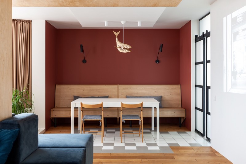 Просторный дом с открытой планировкой