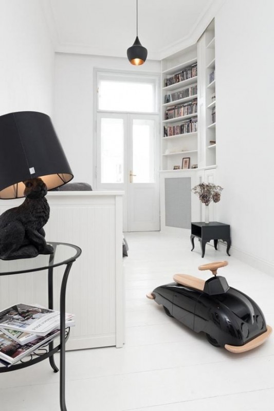 Сочетание модерна и индустриального стиля