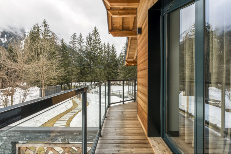 Ультрасовременное шале с видом на Монблан