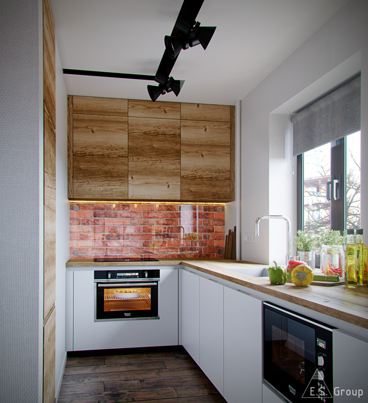 Дизайн-проект квартиры в стиле "лофт" Дизайн-проект квартиры в стиле "лофт"