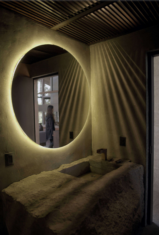 Дом для отпуска, расположенный в небольшом городке Мичоакан в Мексике