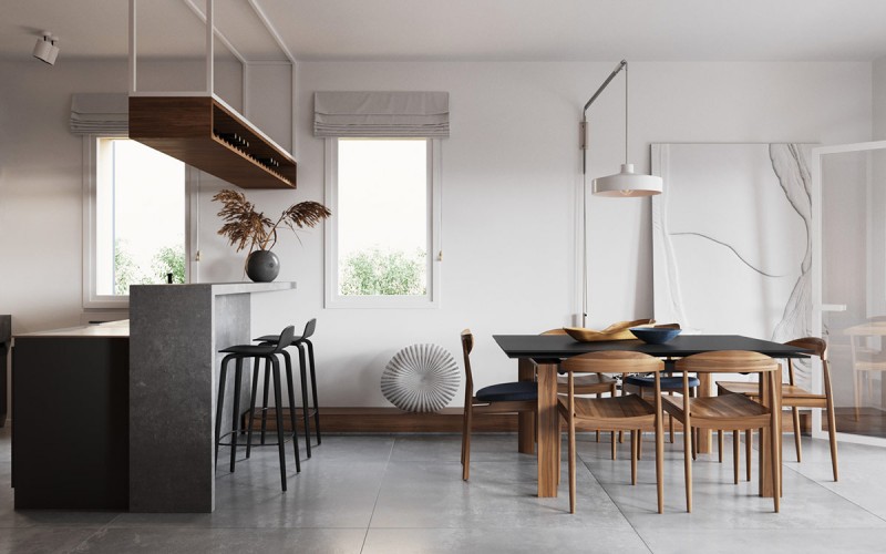 Дом в стиле минимализм