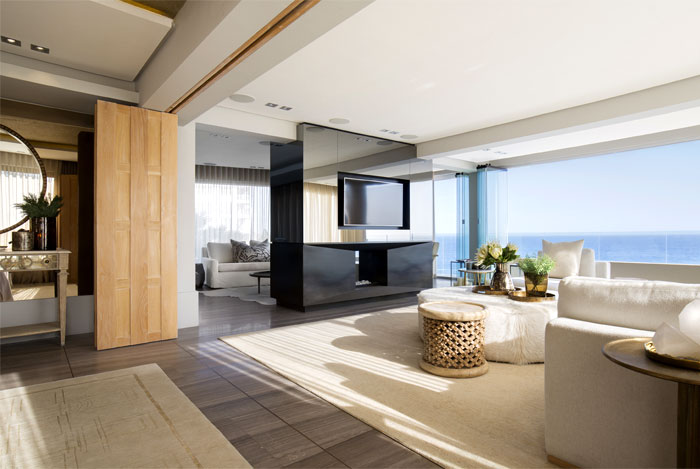 Квартира в Кейптауне с панорамным видом на Атлантический океан Квартира в Кейптауне с панорамным видом на Атлантический океан