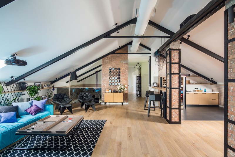 Необычные элементы декора и система освещения в загородном доме Необычные элементы декора и система освещения в загородном доме