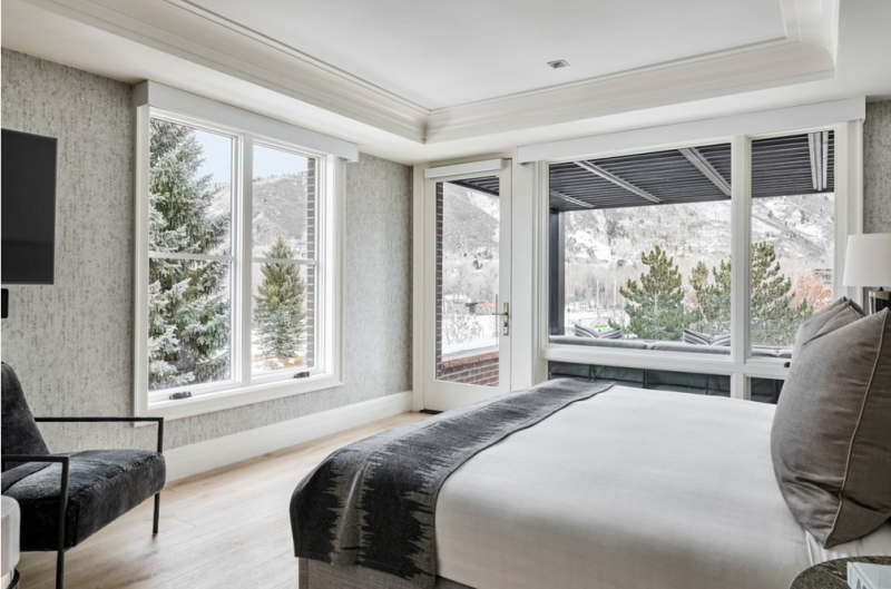 Пентхаус в отеле Jerome, An Auberge Resort в Аспене, Колорадо