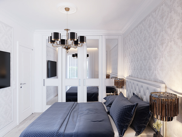 Интерьер квартиры в неоклассическом стиле