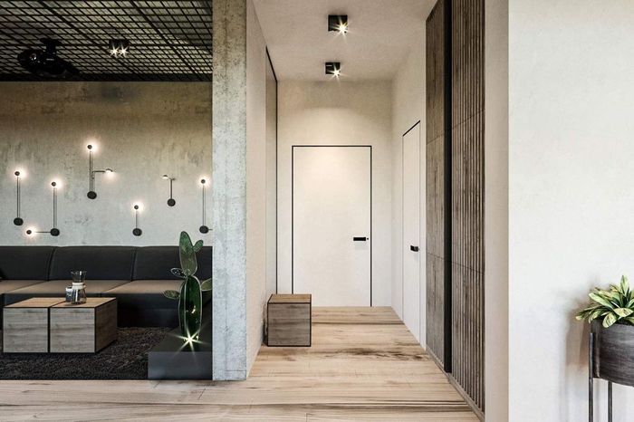 Интерьер в стиле "лофт" для молодой пары