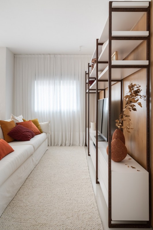 Квартира с теплой атмосферой в Сан-Паулу