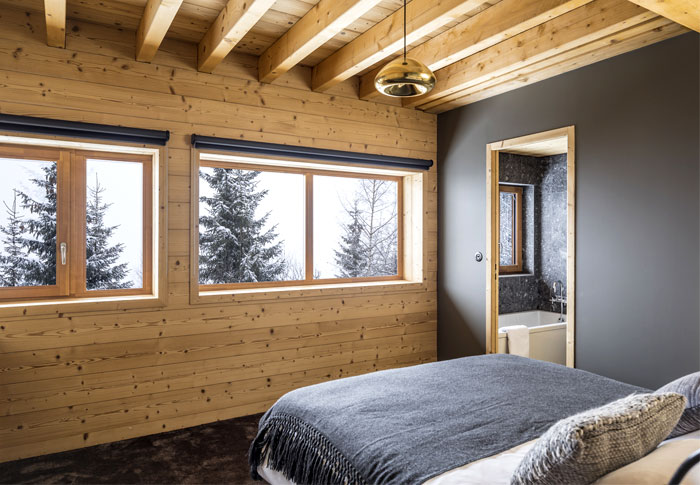 Стильное шале во Французских Альпах