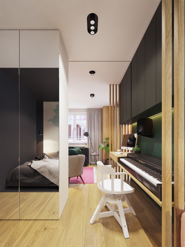 Дизайн интерьера квартиры в Кракове Дизайн интерьера квартиры в Кракове