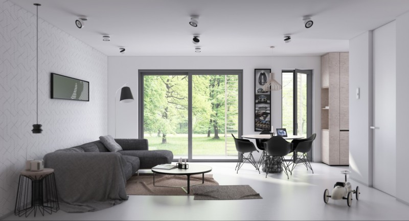 Дом в стиле "конструктивизм"