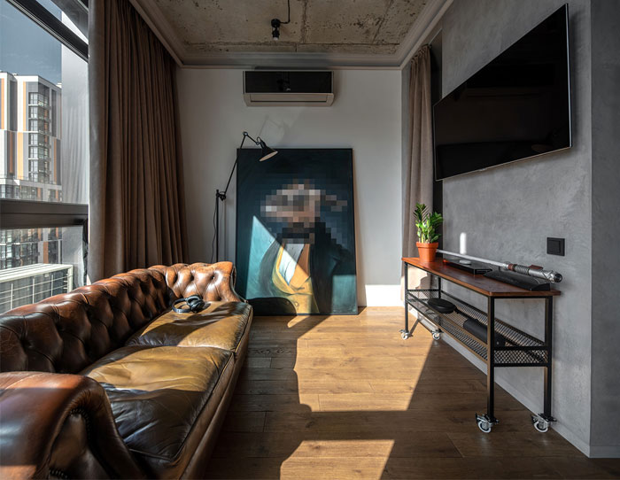 Интерьер апартаментов для молодой пары