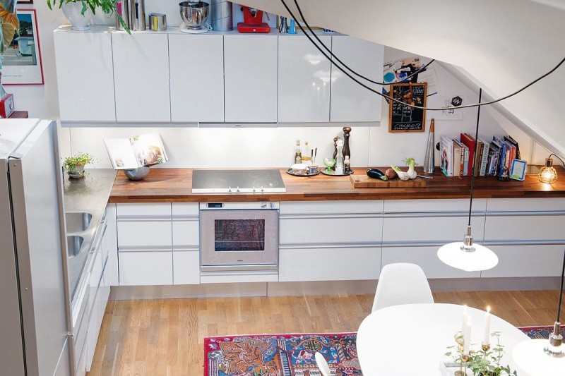 Интерьер уютного дуплекса