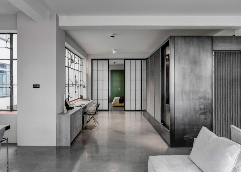 Изысканный интерьер лондонских апартаментов, находящихся в старом складе