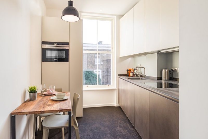 Небольшая однокомнатная квартира в Лондоне