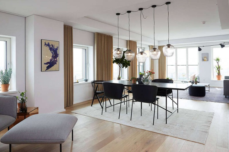 Современные апартаменты, расположенные в Копенгагене Современные апартаменты, расположенные в Копенгагене