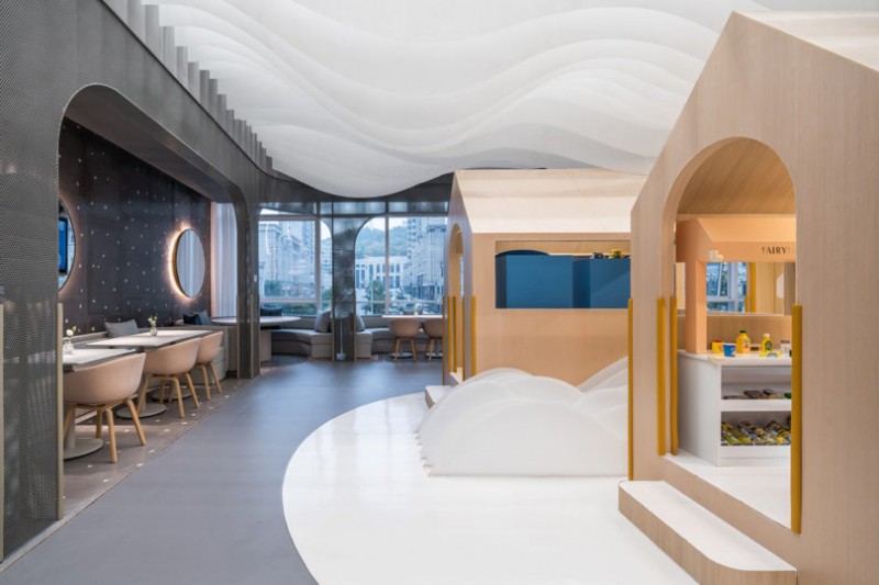 Детское кафе премиум-класса в городе Далянь, Китай