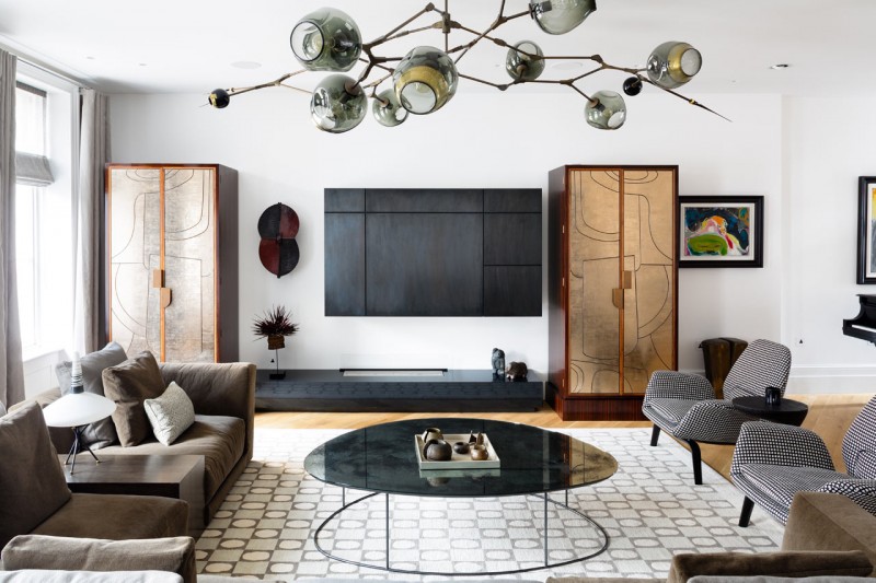 Изысканный интерьер дома в Ноттинг-Хилле Изысканный интерьер дома в Ноттинг-Хилле