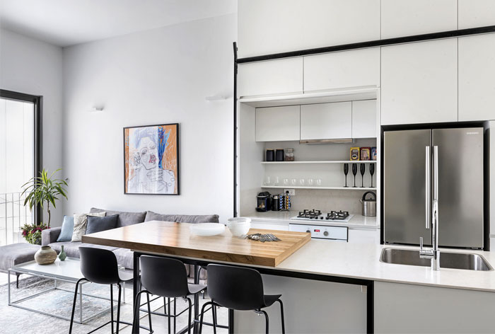 Небольшая функциональная квартира в Тель-Авиве Небольшая функциональная квартира в Тель-Авиве