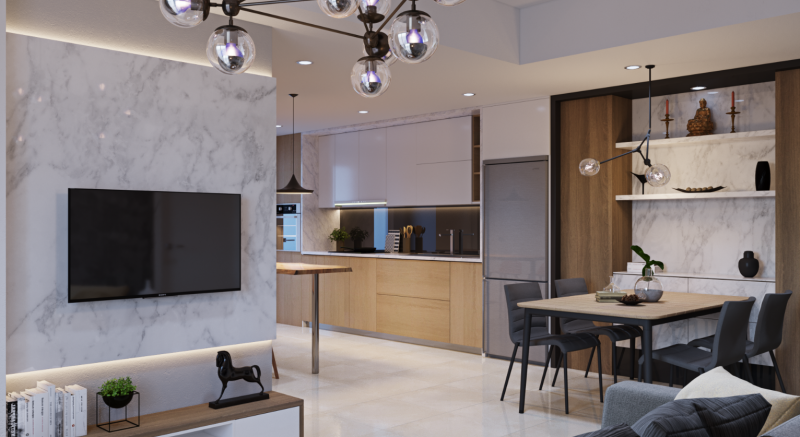 Проект квартиры, оформленной в серых тонах Проект квартиры, оформленной в серых тонах