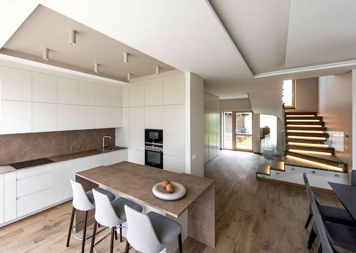 Спокойная и безмятежная атмосфера дома в Литве Спокойная и безмятежная атмосфера дома в Литве