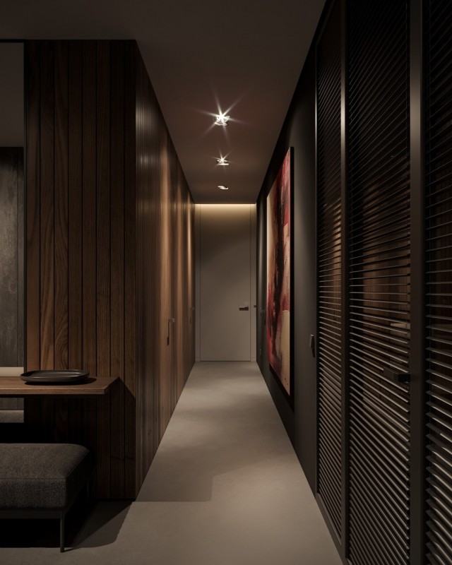 Интерьер дома, выполненный в спокойных, сдержанных тонах Интерьер дома, выполненный в спокойных, сдержанных тонах