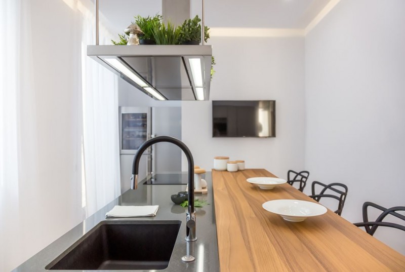 Интерьер комфортного и стильного пентхауса