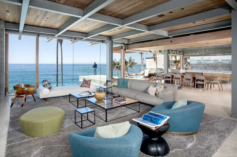 Интерьер пляжной резиденции Интерьер пляжной резиденции