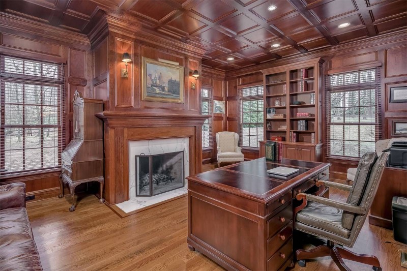 Интерьер поместья в Бернардсвилле, штат Нью-Джерси