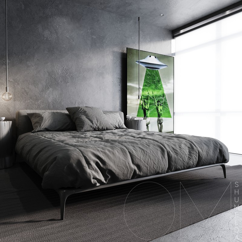 Интерьер стильных апартаментов в темных тонах Интерьер стильных апартаментов в темных тонах