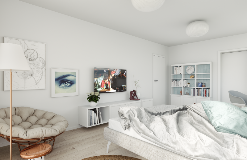 Проект комнаты для молодой девушки