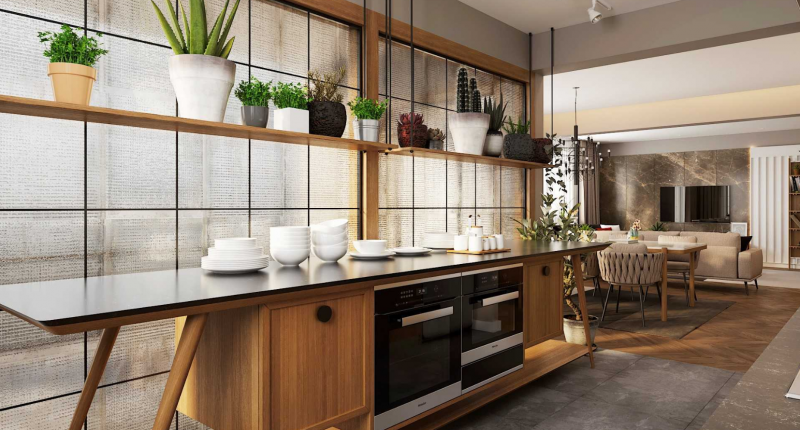 Светлая квартира с яркими акцентами Светлая квартира с яркими акцентами