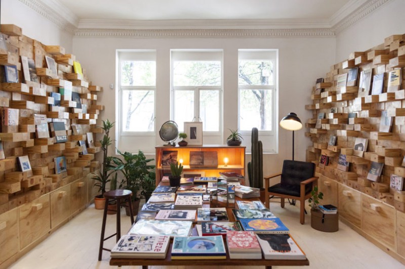 Уникальная библиотека Casa Bosques в Мехико